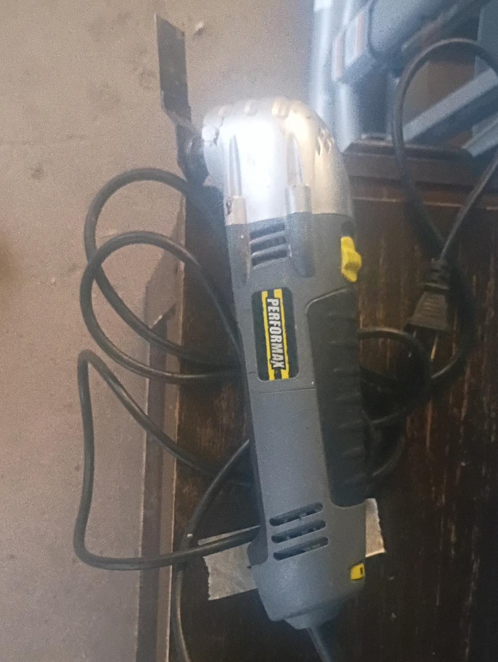 Performax Gray Electric Multi-Tool for Men - Gray
